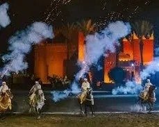 Agadir : Spectacle nocturne berbère Fantasia et dîner