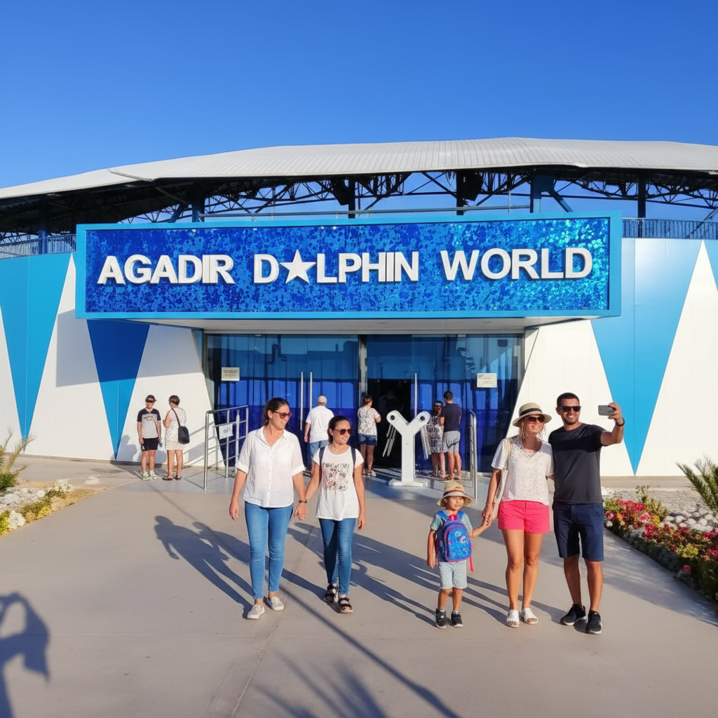 Parc Dolphin d’Agadir – Spectacle de Dauphins & Aventure Familiale au Maroc