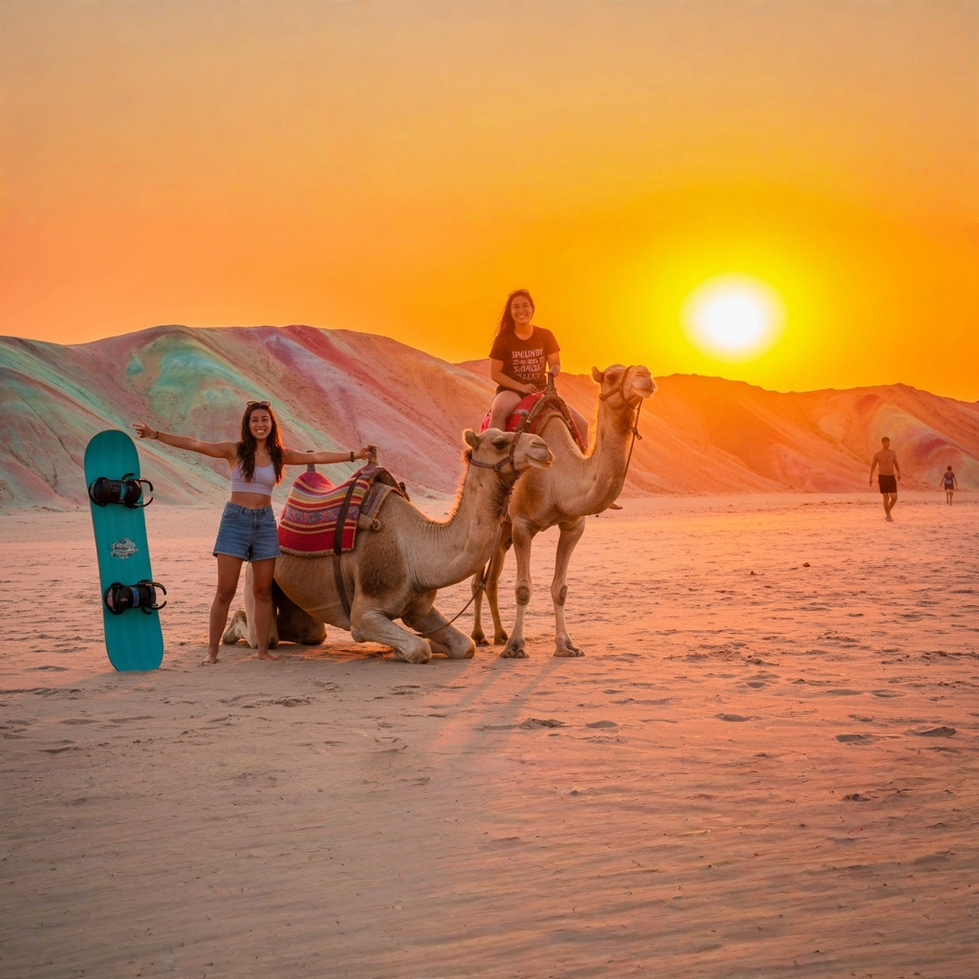 Sandboarding & Camel Ride Experience